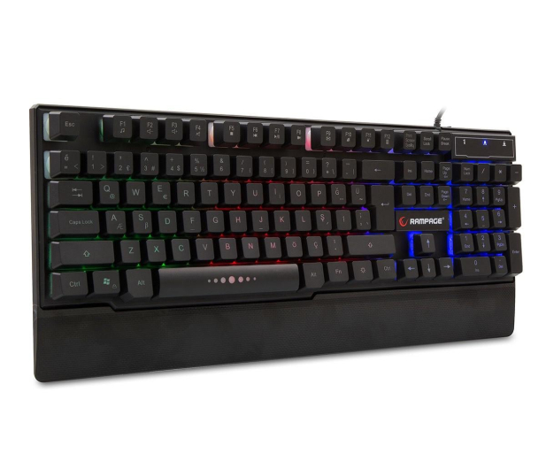 Rampage Klawiatura gamingowa Rampage KB-R66 Multicolor LED RAMPKE140 - 1381809 - zdjęcie 4